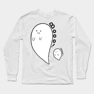 Cute Ghost Long Sleeve T-Shirt